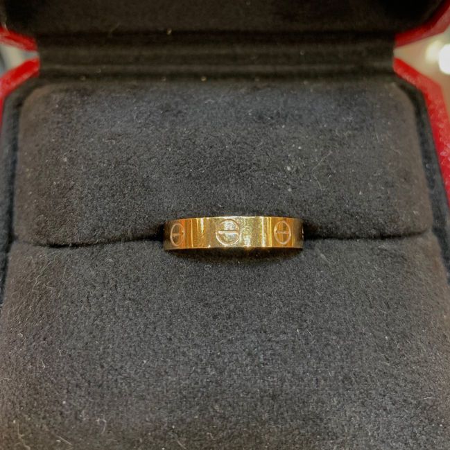 Cartier Mini Love Ring #51/RY3707 二手珠寶首飾