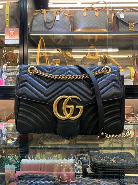 Gucci Marmont Shoulder/525040 二手手袋