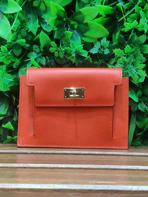 Hermes Kelly Pocket/UTS009AU 二手配飾