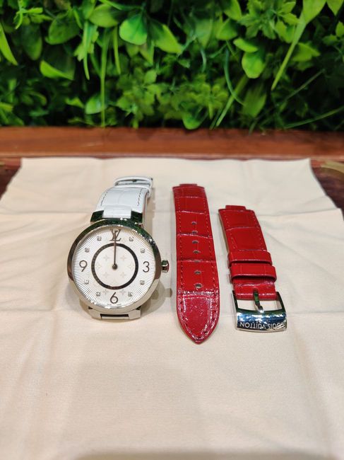 Louis Vuitton Tambour MM/TS1148 二手手錶