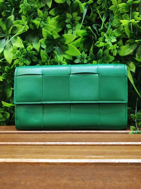 Bottega Veneta Long Wallet/P016777930 二手銀包