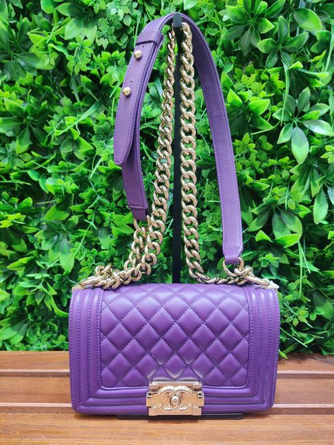 Chanel Boy Chanel 20cm/28776987 二手手袋