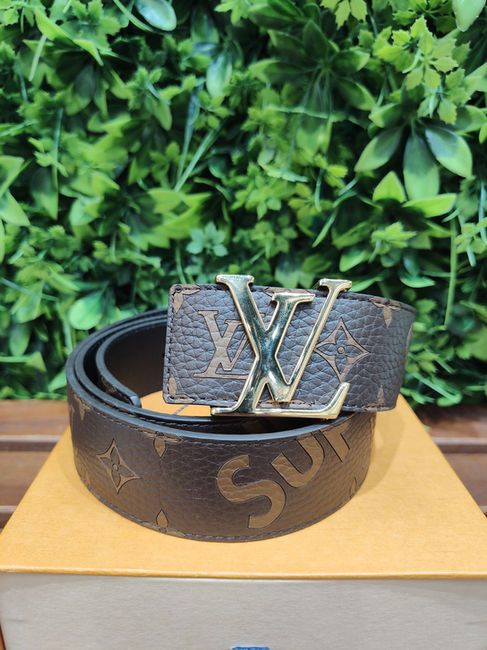 Louis Vuitton X Supreme Belt 95cm/BP1187 二手配飾