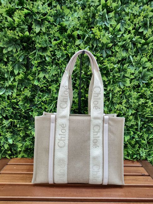 Chloe Woody Medium/02235765-9 二手手袋