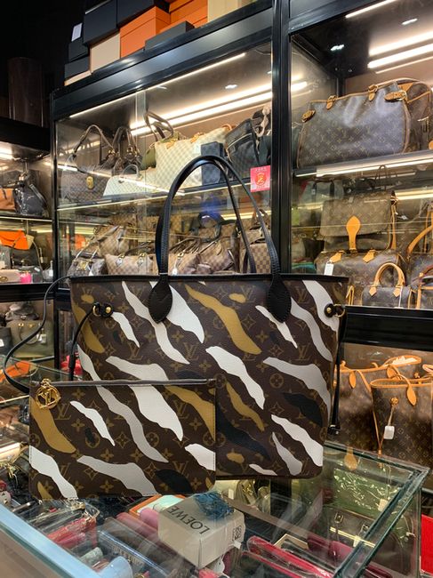 Louis Vuitton LOL Neverfull MM/FL0230 二手手袋