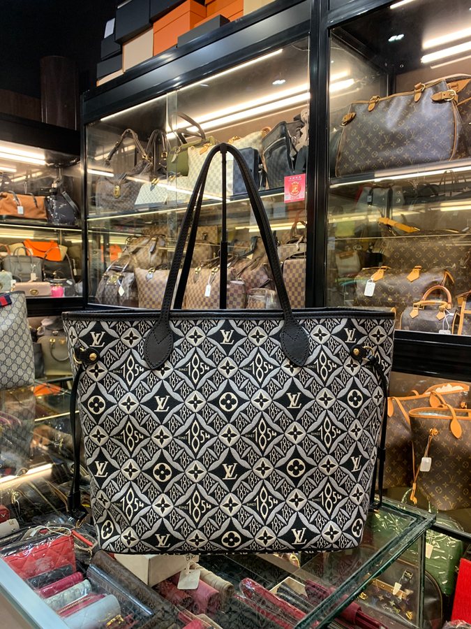 Louis Vuitton Neverfull MM 1854 M57230 二手手袋