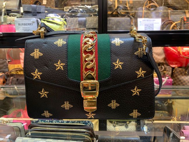 Gucci Sylvie Bee Star/000926 二手手袋