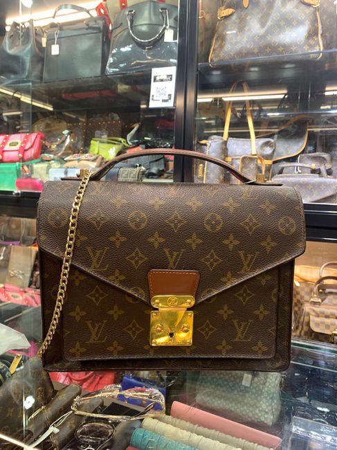 Louis Vuitton Monceau 二手手袋