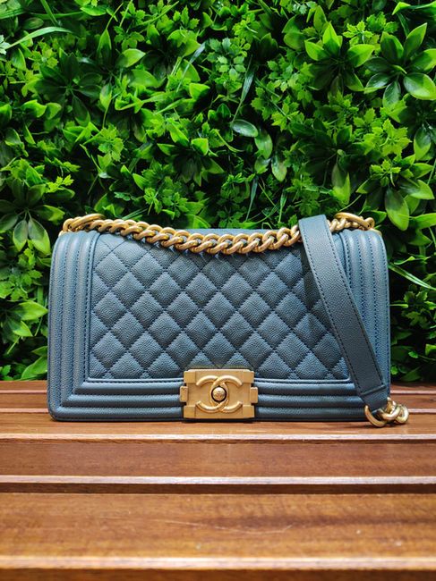 Chanel Boy 25cm/25485027 二手手袋