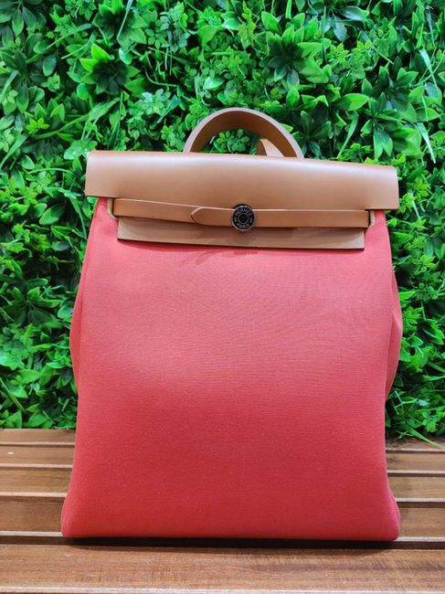 Hermes Herbag Backpack/ZTS003AU 二手手袋