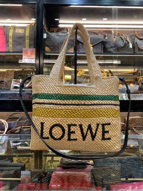 Loewe Font Tote/52310 二手手袋