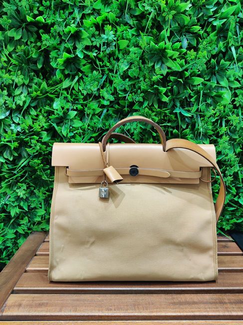 Hermes Herbag  39/P Stamp 二手手袋