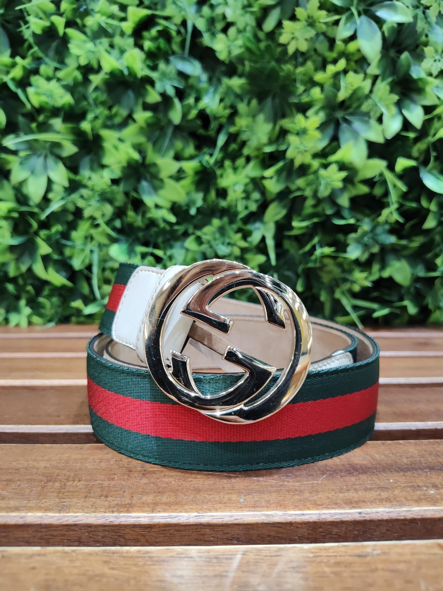 Gucci Belt GG 95CM/479610 二手配飾