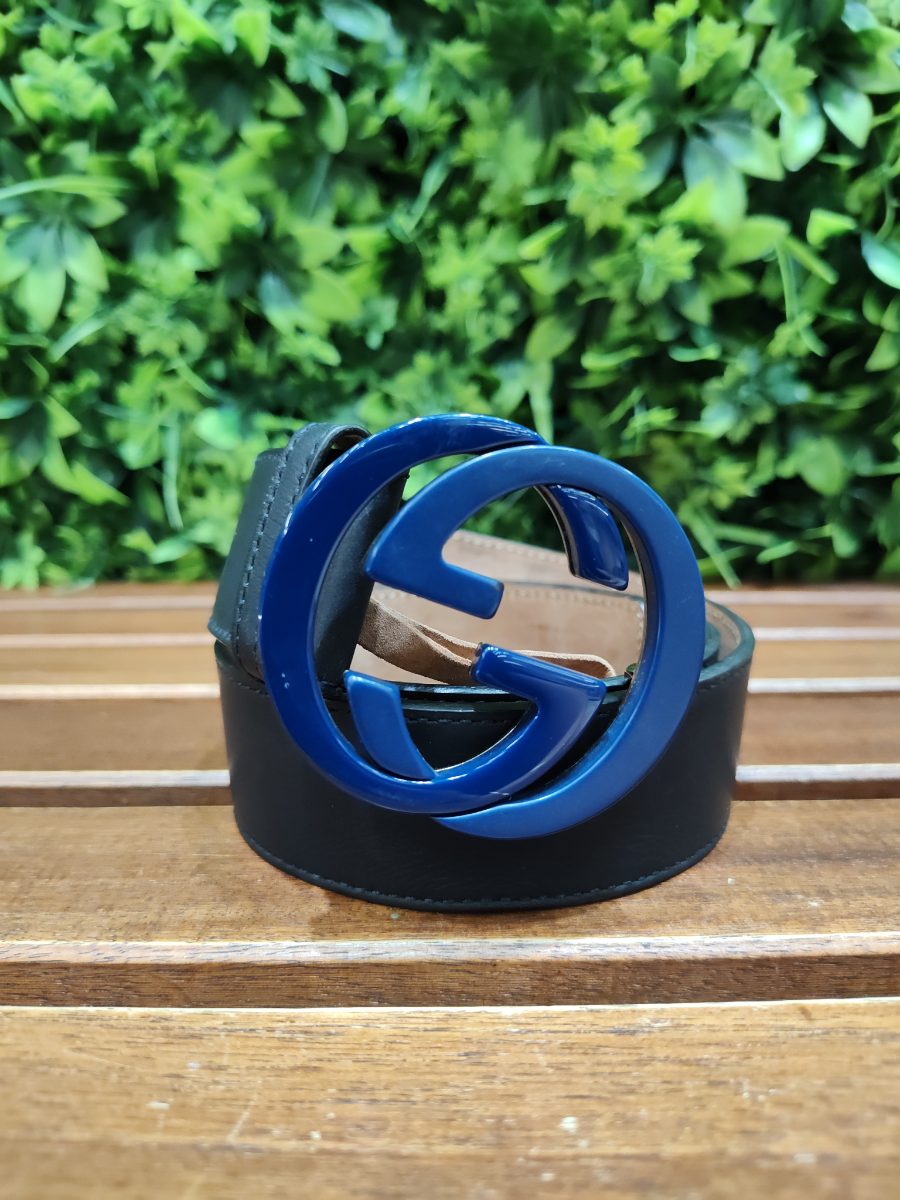 Gucci GG Belt 80cm/214351 二手配飾