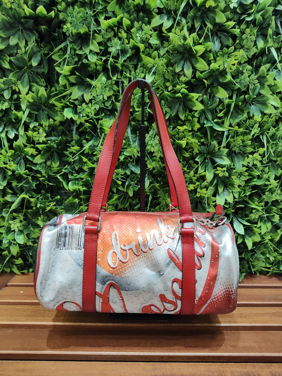 Moschino Coca Cola Barrel Bag 二手手袋